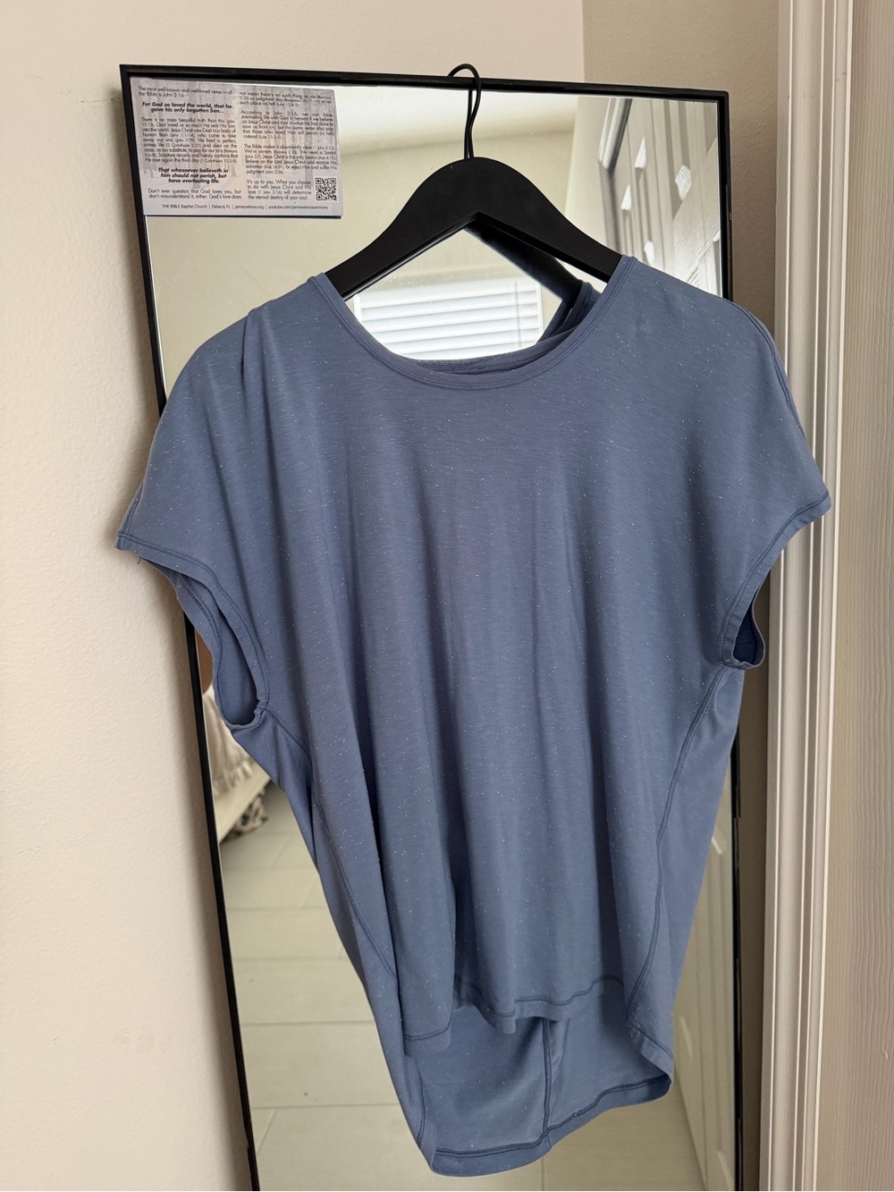 Relaxed Blue Lululemon shirt
